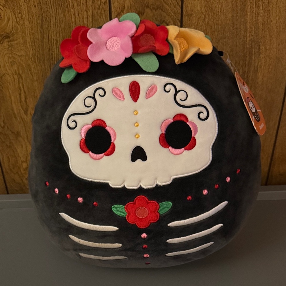 Squishmallows Sugar Skull of The Dead 12” Plush ( with Tags )